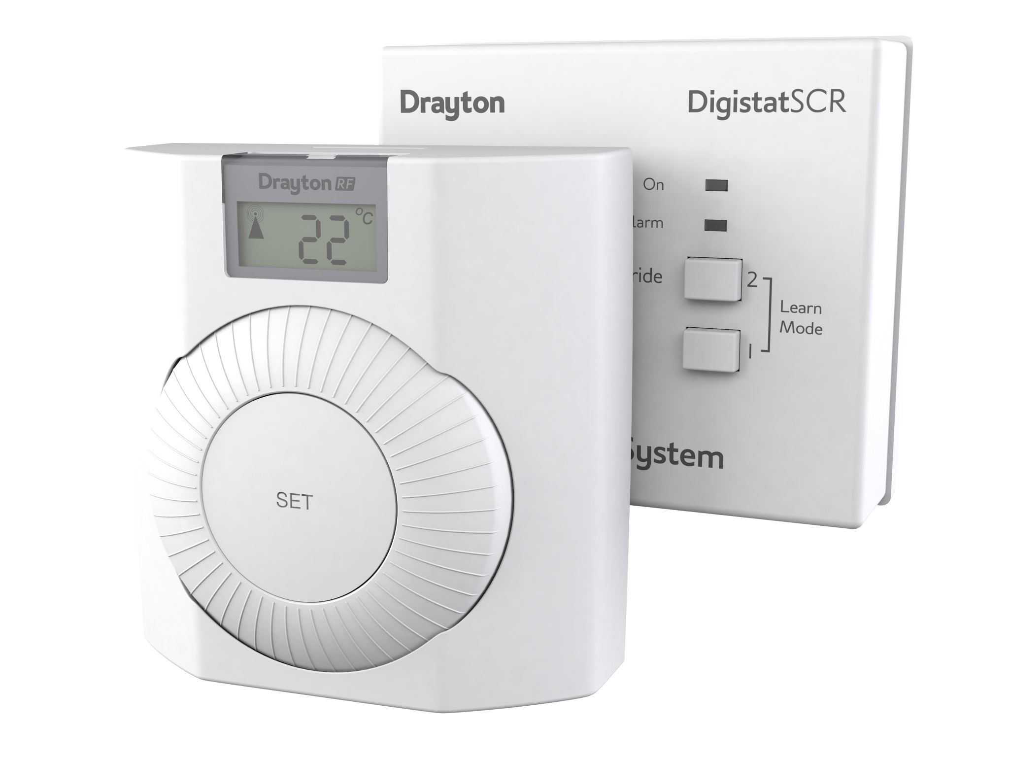 DRAYTON DIGISTAT+RF & SINGLE CHANNEL RECEIVER