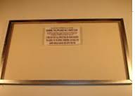 SPARES Assy Frame/Glass GF