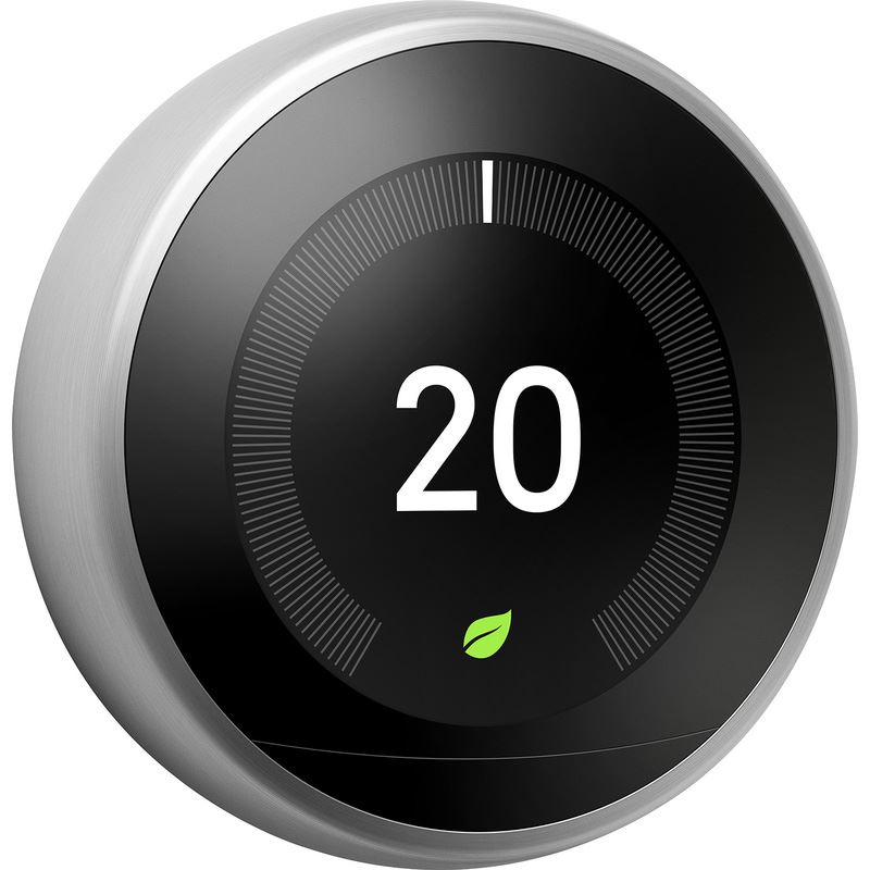 Nest Learning Thermostat 3rd Generation-Steel