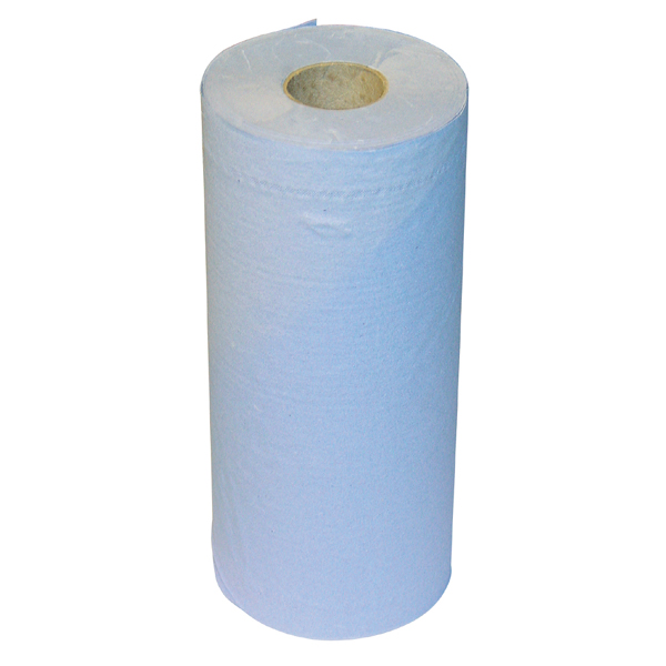 Blue Paper Towel Roll - 3ply - 100 Sheets