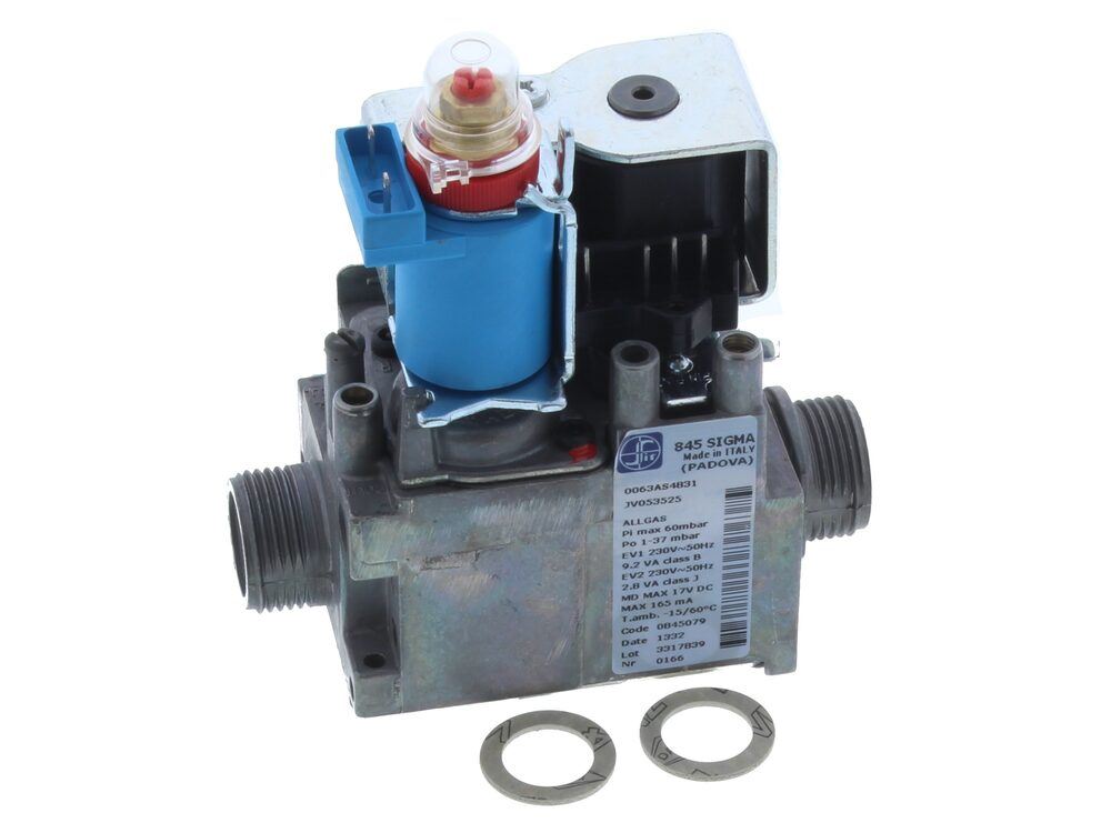 Gas section P/B-gas